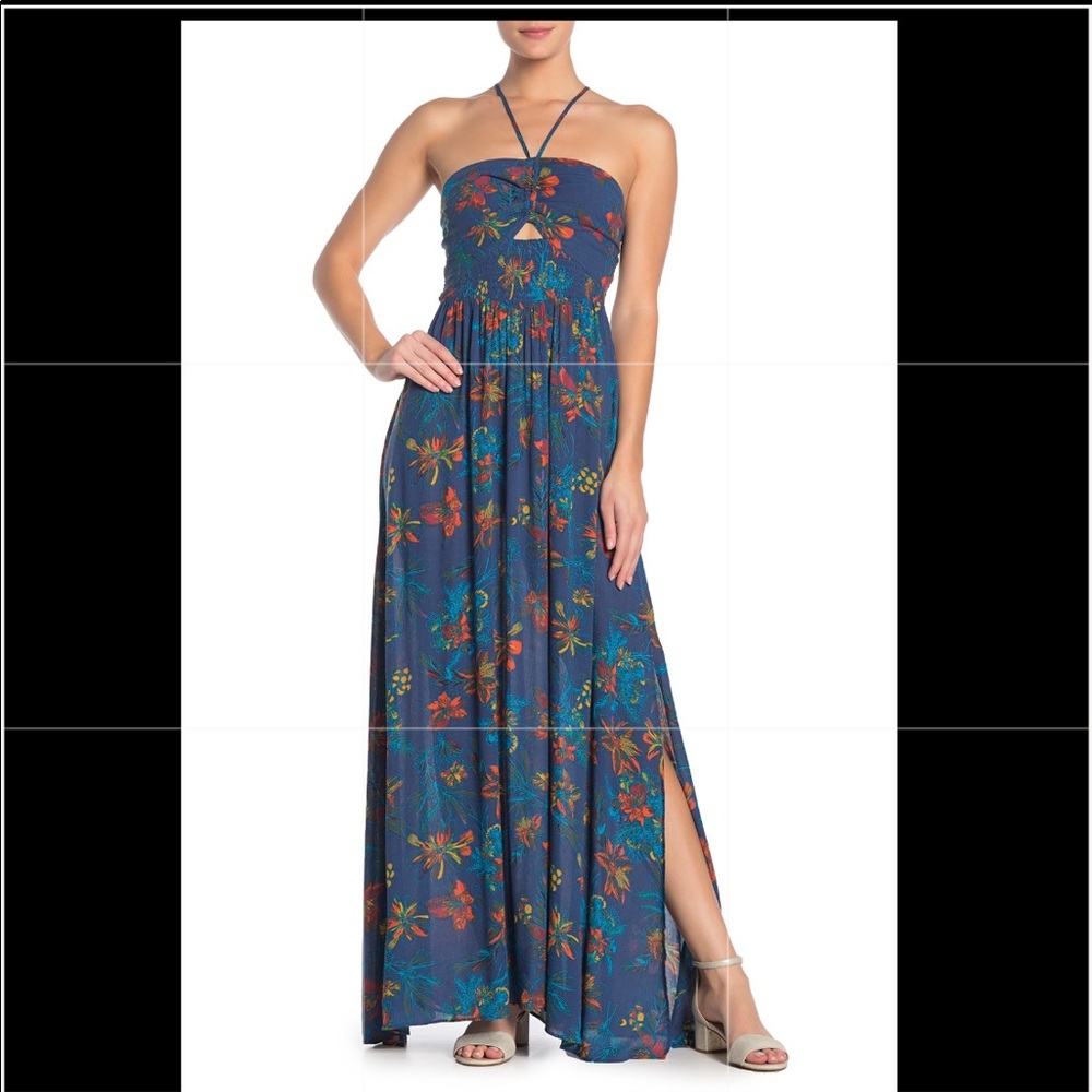 Free People One Step Ahead Maxi Dress
